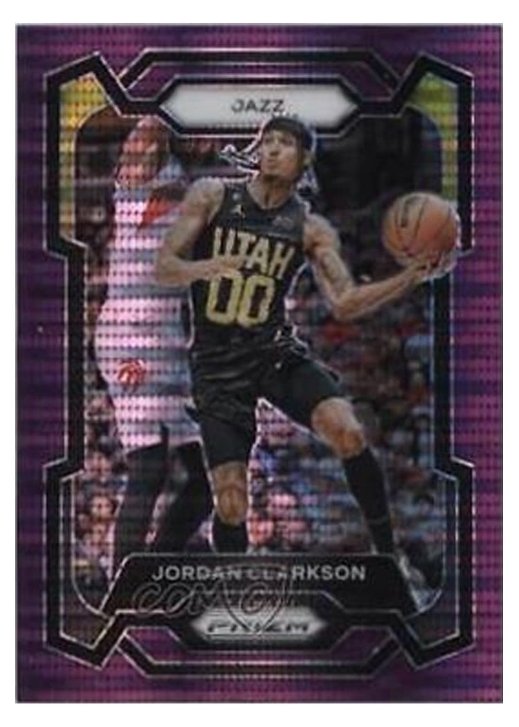 2023-24 Panini Prizm Base Set Jordan Clarkson #65 card