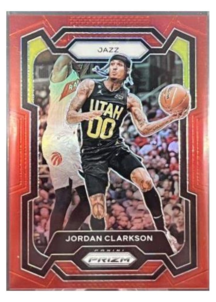 2023-24 Panini Prizm Base Set Jordan Clarkson #65 card