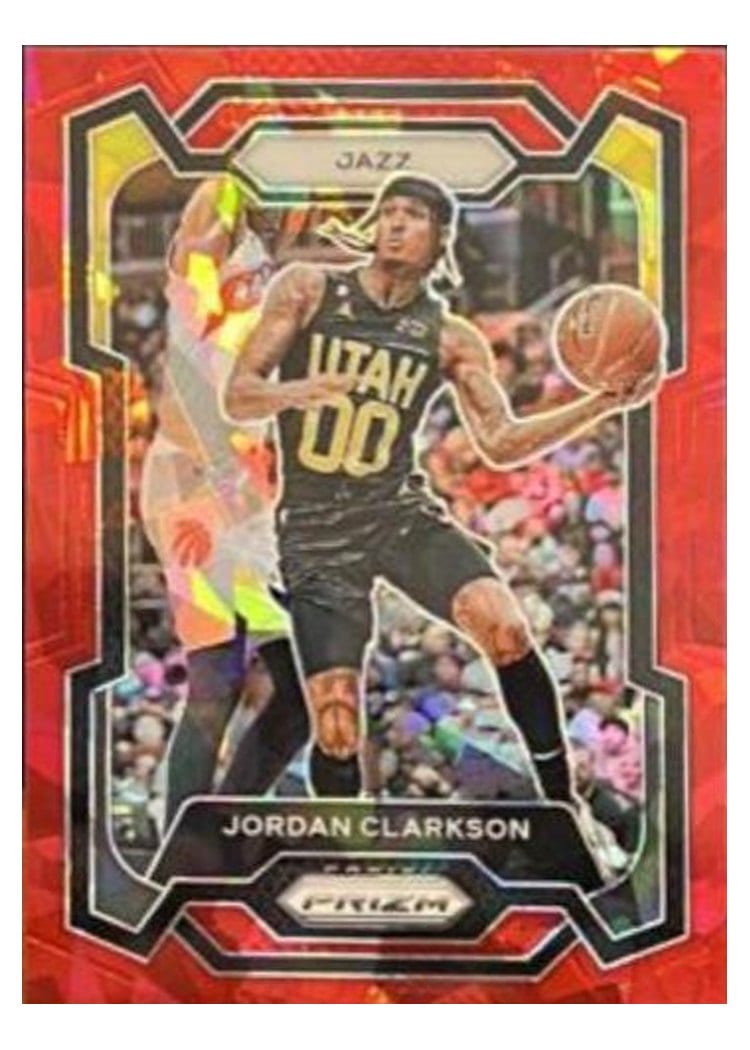 2023-24 Panini Prizm Base Set Jordan Clarkson #65 card