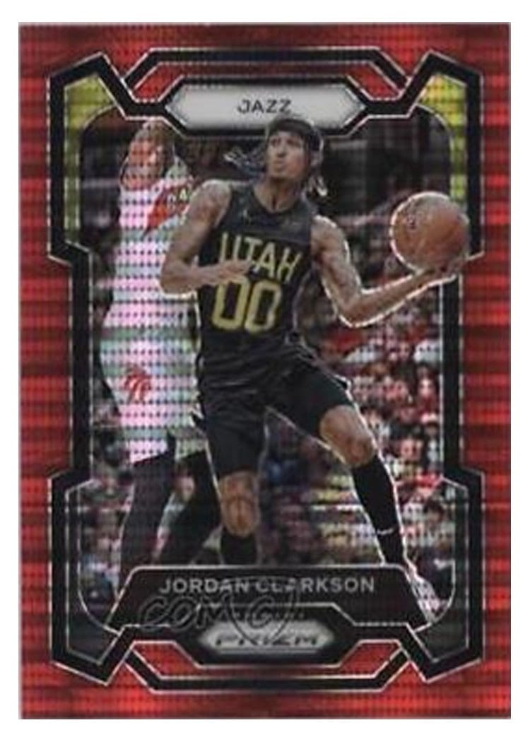 2023-24 Panini Prizm Base Set Jordan Clarkson #65 card