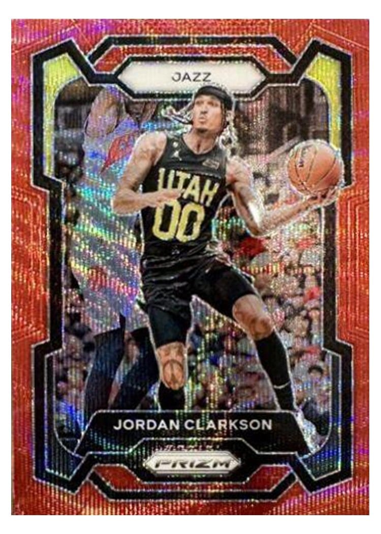 2023-24 Panini Prizm Base Set Jordan Clarkson #65 card