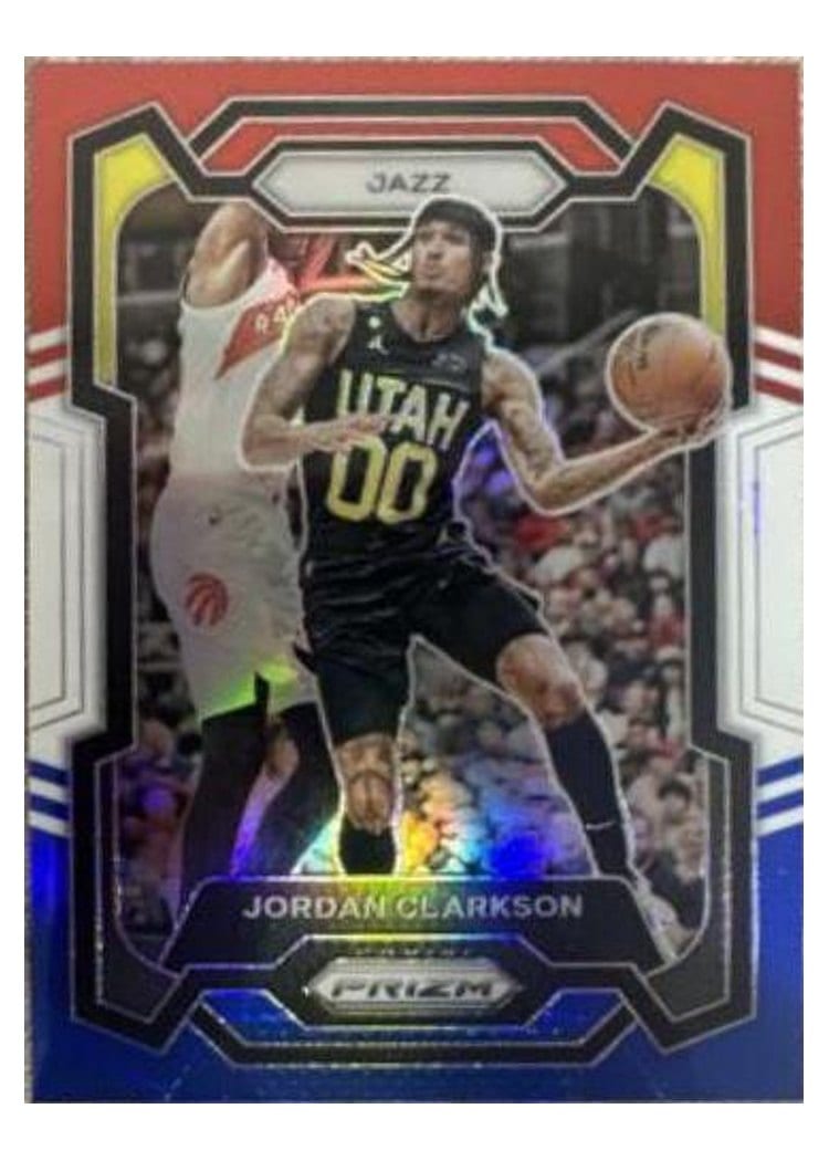 2023-24 Panini Prizm Base Set Jordan Clarkson #65 card