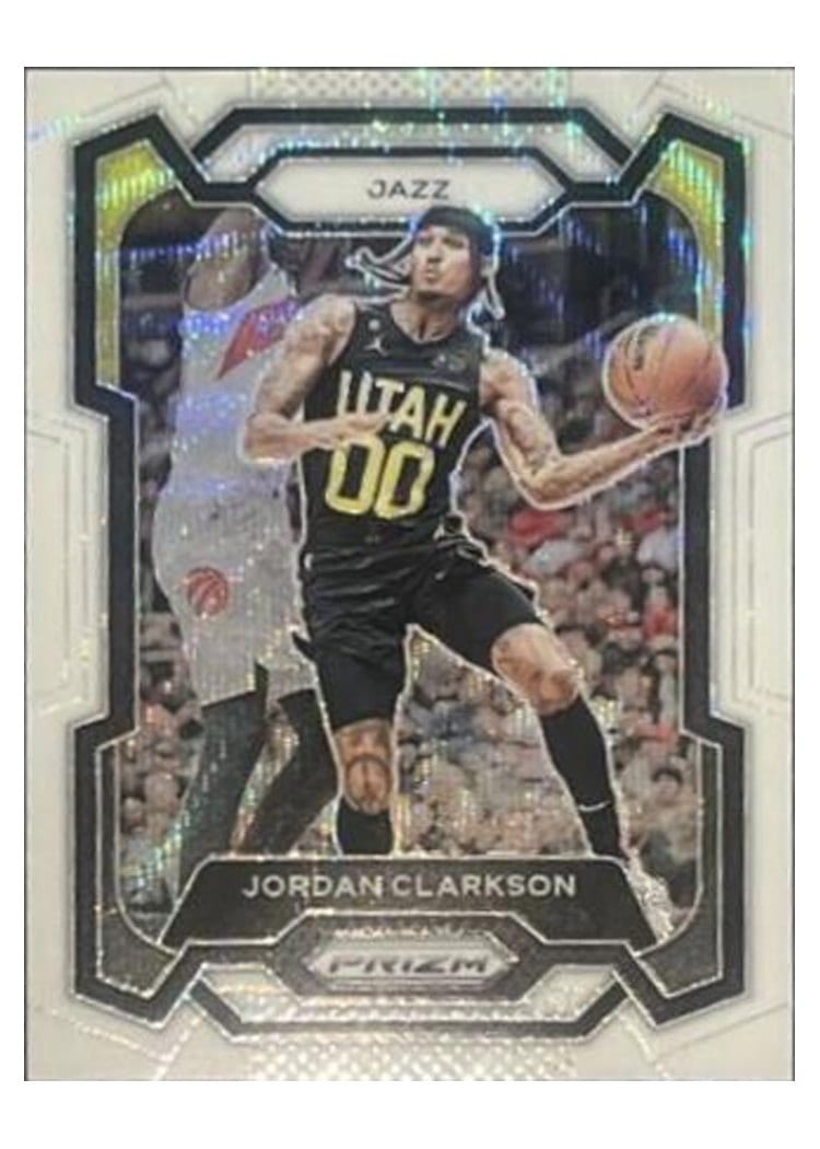 2023-24 Panini Prizm Base Set Jordan Clarkson #65 card