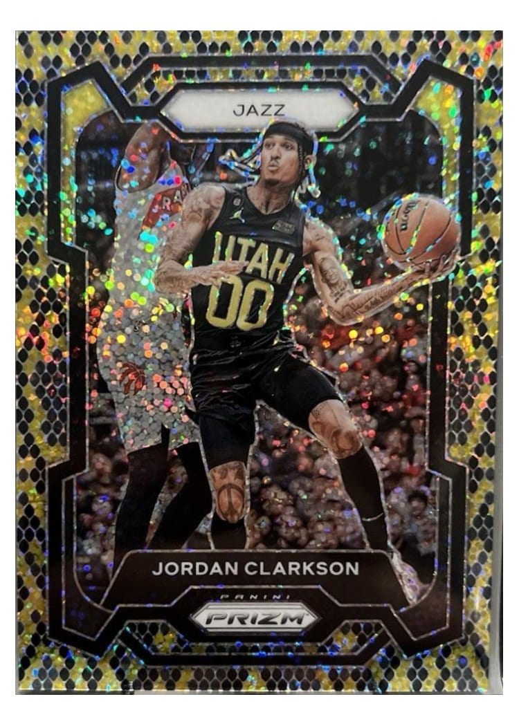 2023-24 Panini Prizm Base Set Jordan Clarkson #65 card