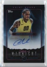 2023-24 Topps Midnight Stroke of Midnight Autographs Jordan Clarkson #SMA-JC card