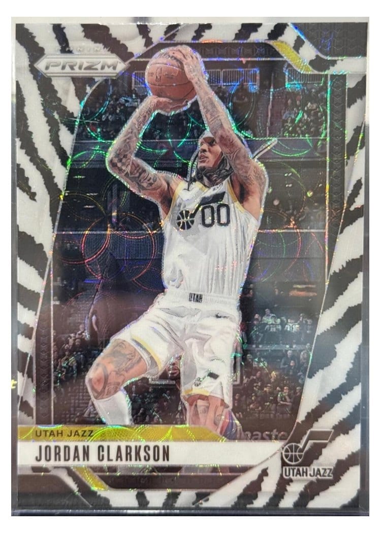 2024-25 Panini Prizm Base Set Jordan Clarkson #3 card