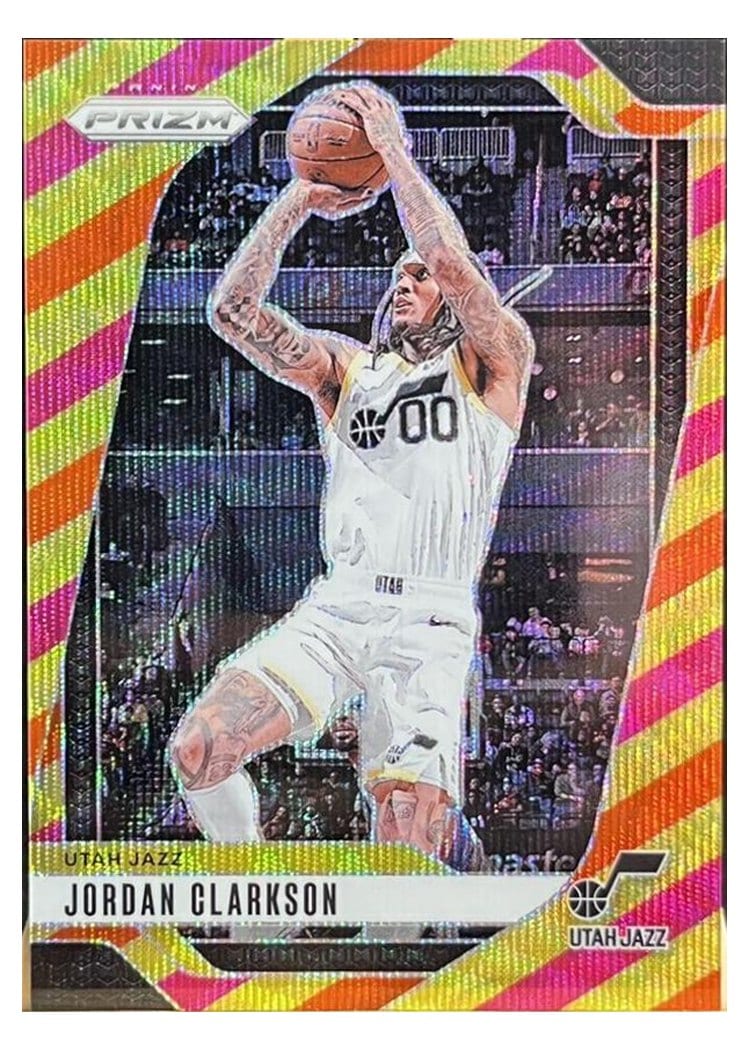 2024-25 Panini Prizm Base Set Jordan Clarkson #3 card