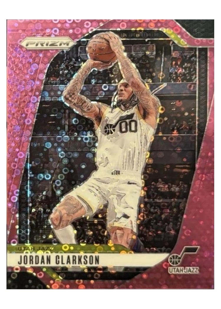 2024-25 Panini Prizm Base Set Jordan Clarkson #3 card