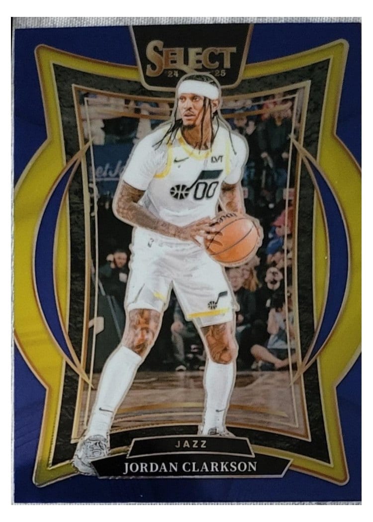 2024-25 Panini Select Base Set Jordan Clarkson #19 card