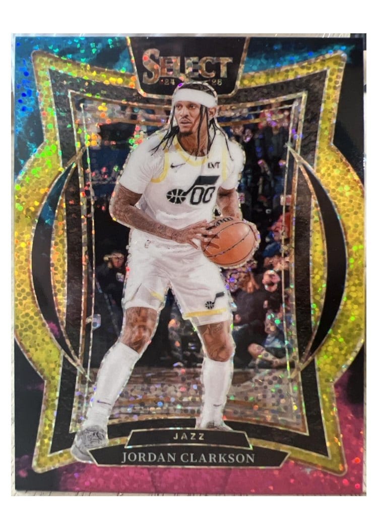 2024-25 Panini Select Base Set Jordan Clarkson #19 card