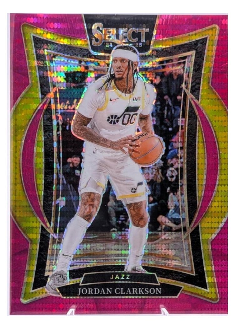 2024-25 Panini Select Base Set Jordan Clarkson #19 card