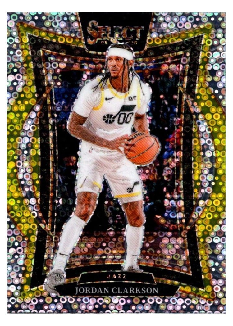 2024-25 Panini Select Base Set Jordan Clarkson #19 card
