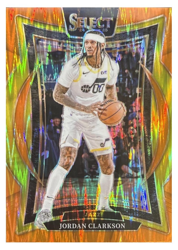 2024-25 Panini Select Base Set Jordan Clarkson #19 card
