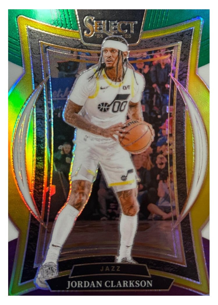 2024-25 Panini Select Base Set Jordan Clarkson #19 card