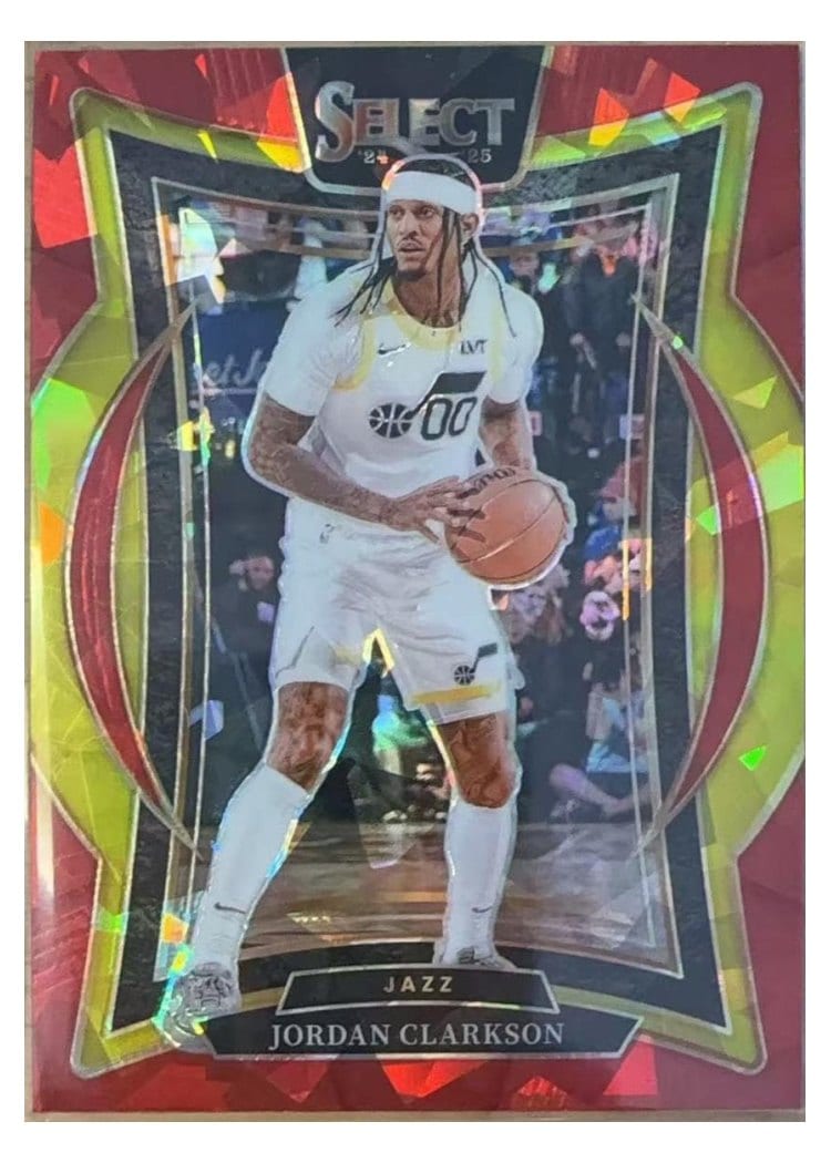 2024-25 Panini Select Base Set Jordan Clarkson #19 card