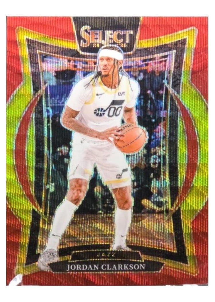 2024-25 Panini Select Base Set Jordan Clarkson #19 card