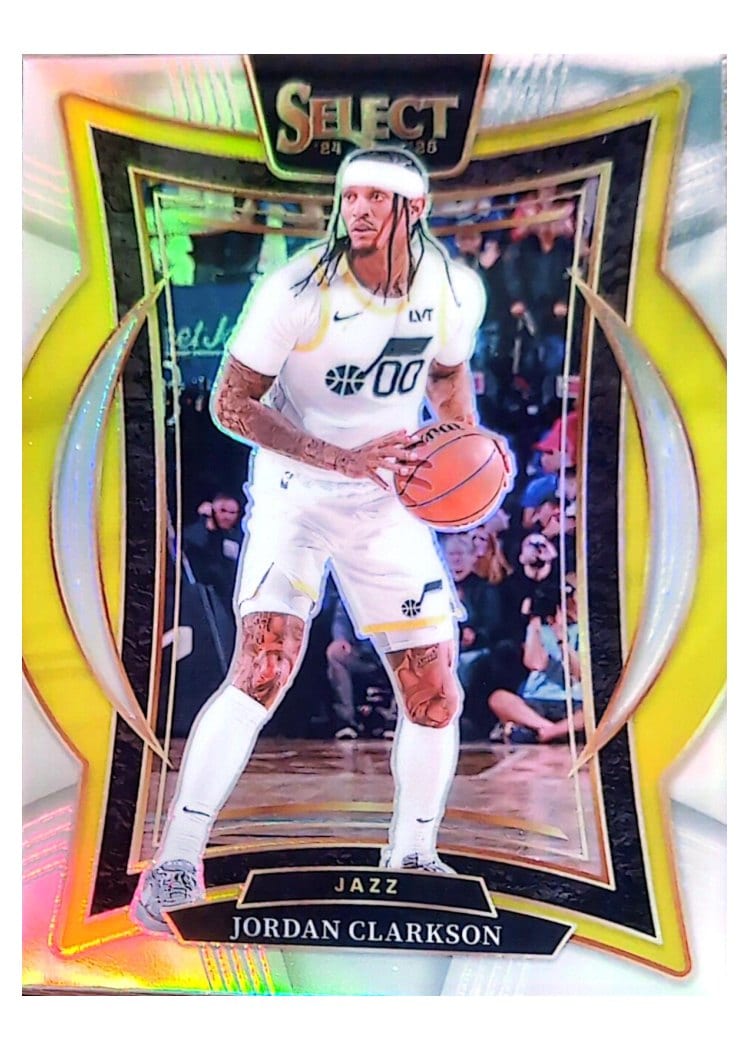 2024-25 Panini Select Base Set Jordan Clarkson #19 card