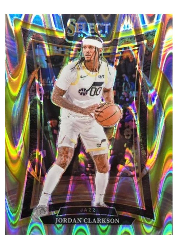 2024-25 Panini Select Base Set Jordan Clarkson #19 card