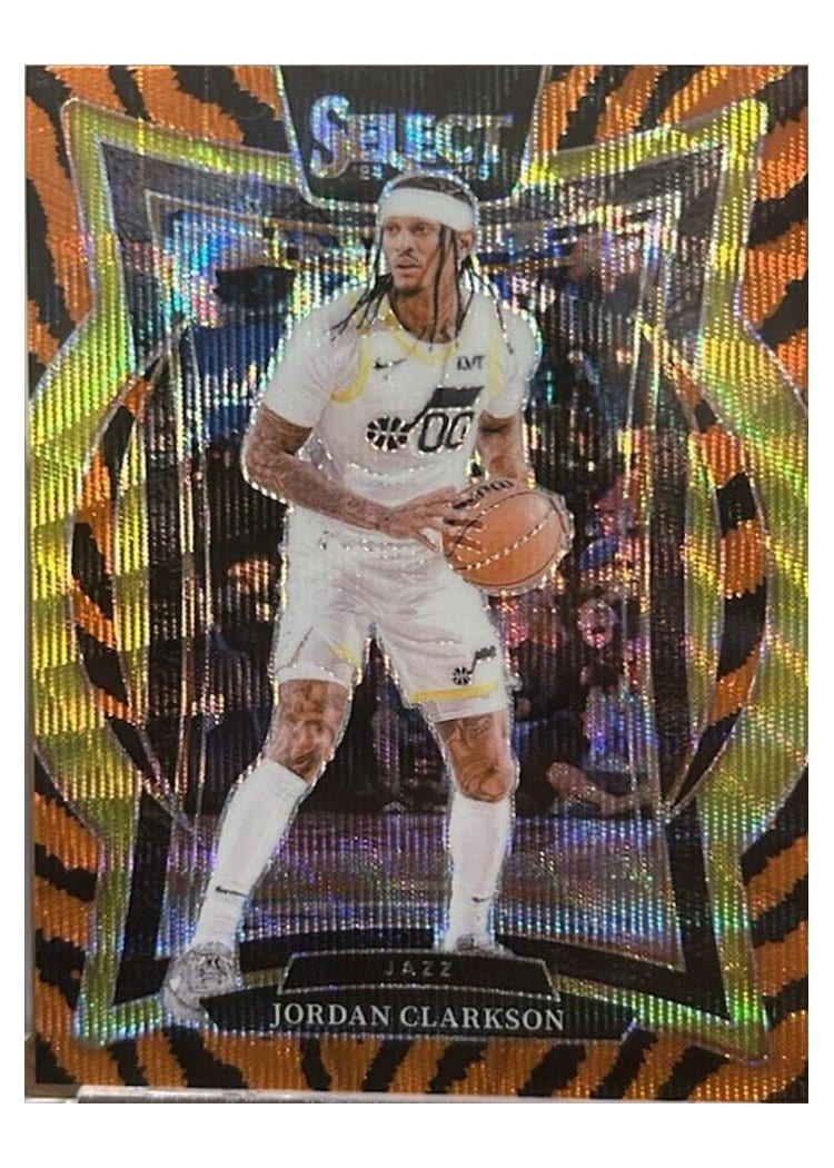 2024-25 Panini Select Base Set Jordan Clarkson #19 card