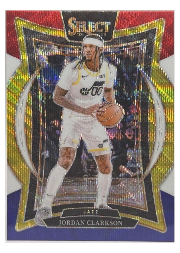2024-25 Panini Select Base Set Jordan Clarkson #19 card