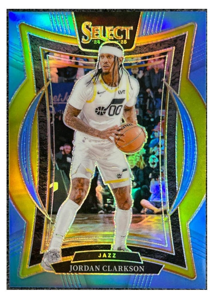 2024-25 Panini Select Base Set Jordan Clarkson #19 card