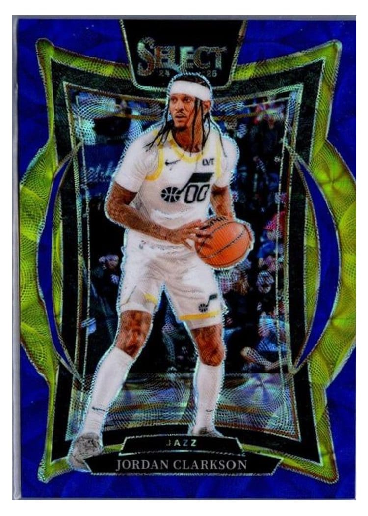2024-25 Panini Select Base Set Jordan Clarkson #19 card