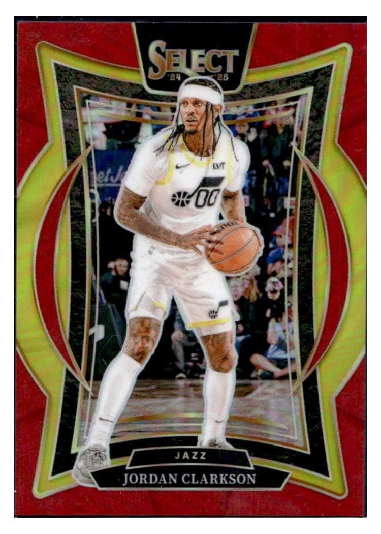 2024-25 Panini Select Base Set Jordan Clarkson #19 card