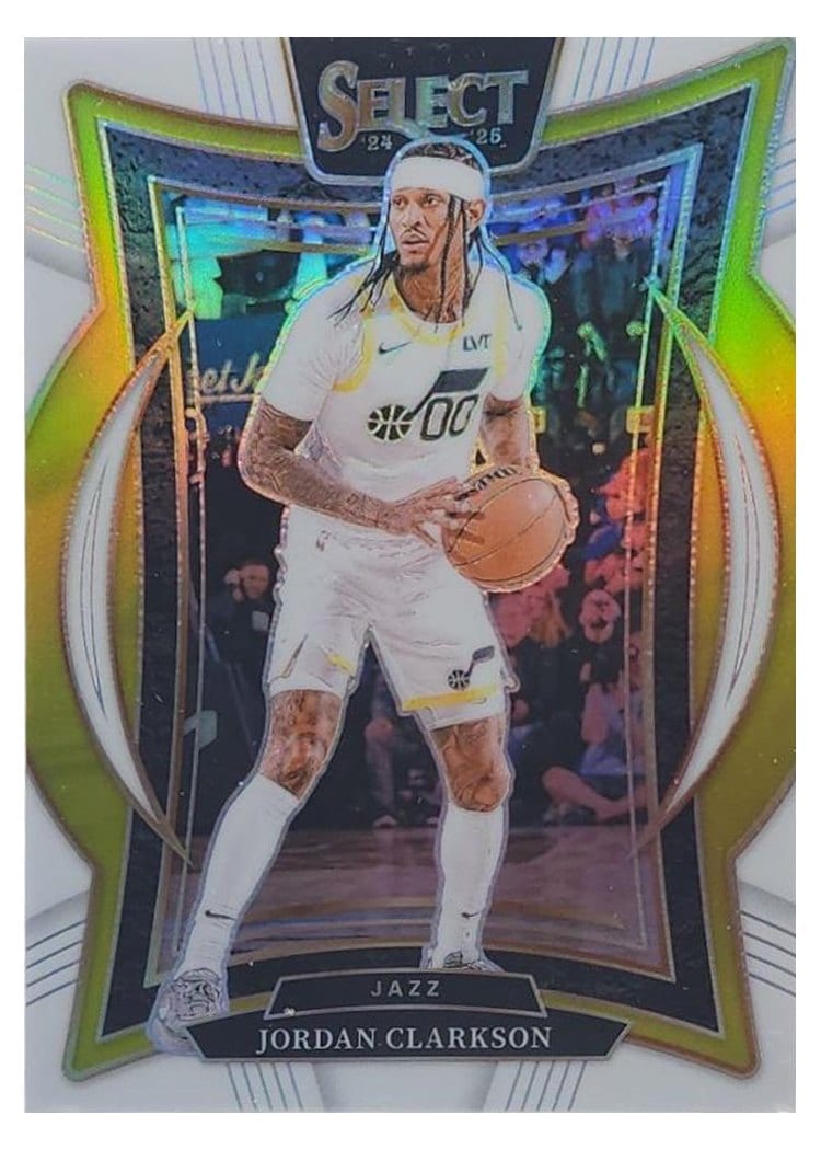 2024-25 Panini Select Base Set Jordan Clarkson #19 card