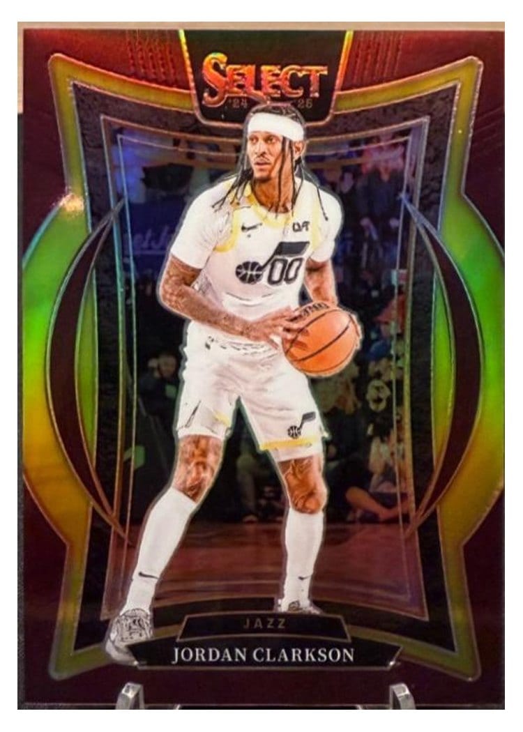 2024-25 Panini Select Base Set Jordan Clarkson #19 card