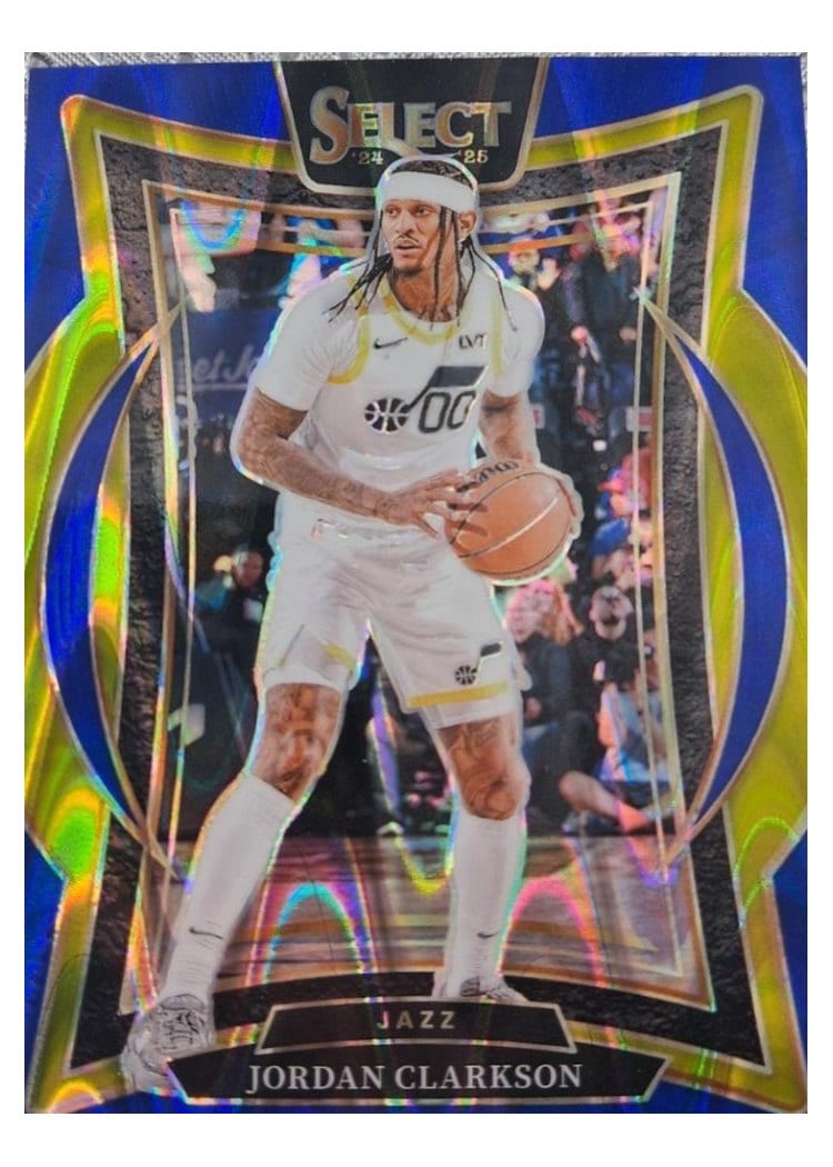 2024-25 Panini Select Base Set Jordan Clarkson #19 card