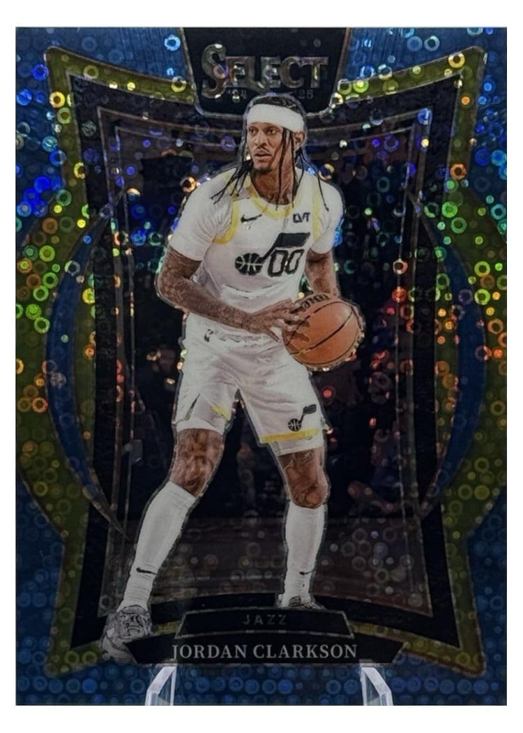 2024-25 Panini Select Base Set Jordan Clarkson #19 card