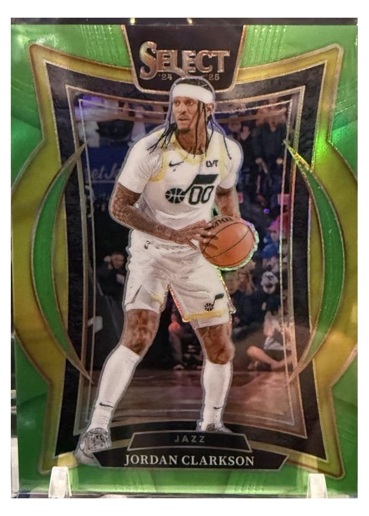 2024-25 Panini Select Base Set Jordan Clarkson #19 card