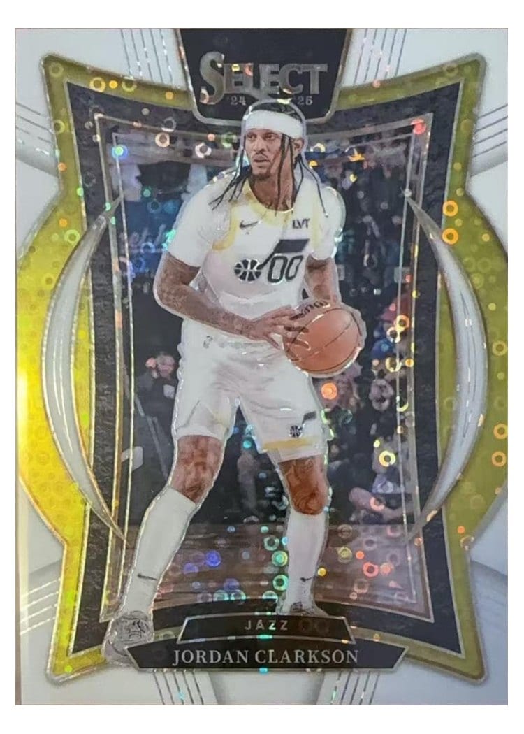 2024-25 Panini Select Base Set Jordan Clarkson #19 card