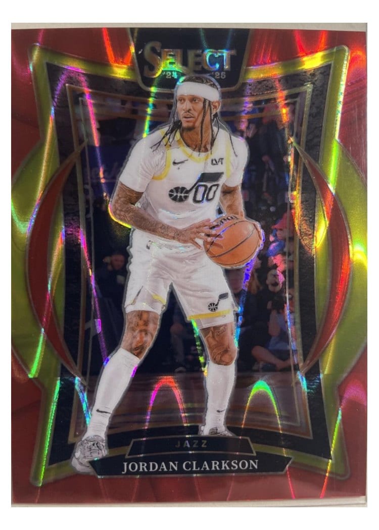 2024-25 Panini Select Base Set Jordan Clarkson #19 card