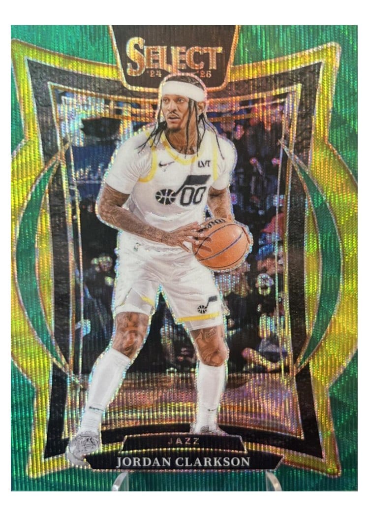 2024-25 Panini Select Base Set Jordan Clarkson #19 card