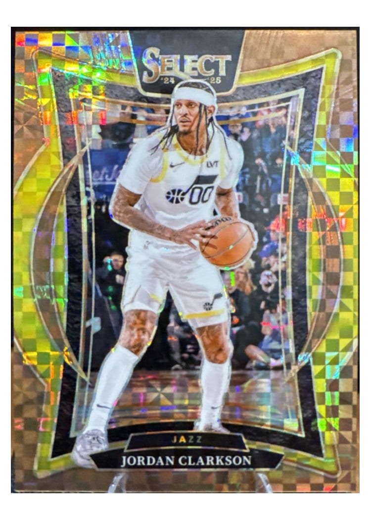 2024-25 Panini Select Base Set Jordan Clarkson #19 card