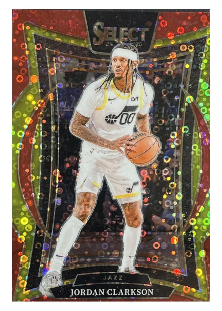 2024-25 Panini Select Base Set Jordan Clarkson #19 card