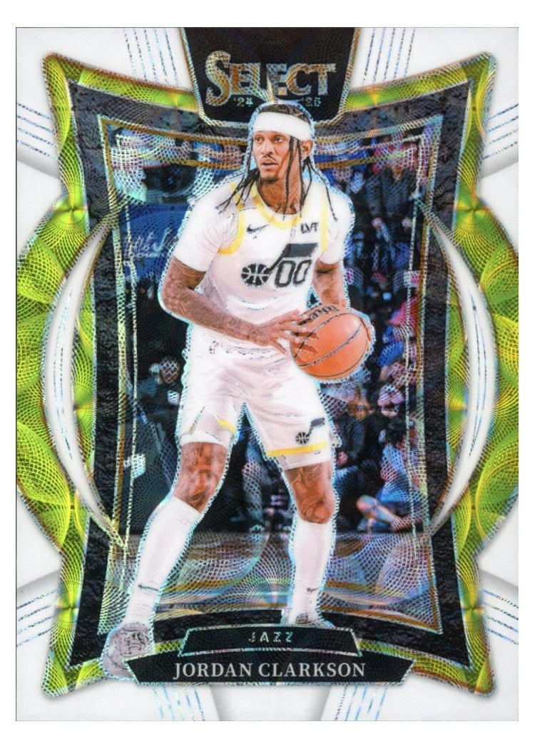 2024-25 Panini Select Base Set Jordan Clarkson #19 card