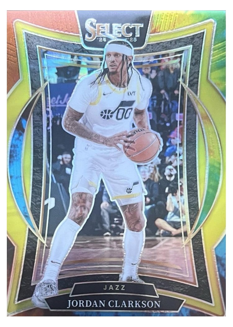 2024-25 Panini Select Base Set Jordan Clarkson #19 card