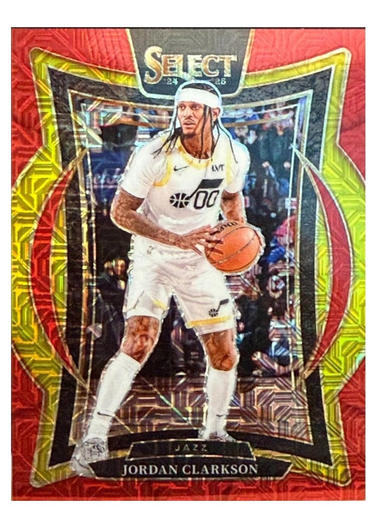 2024-25 Panini Select Base Set Jordan Clarkson #19 card