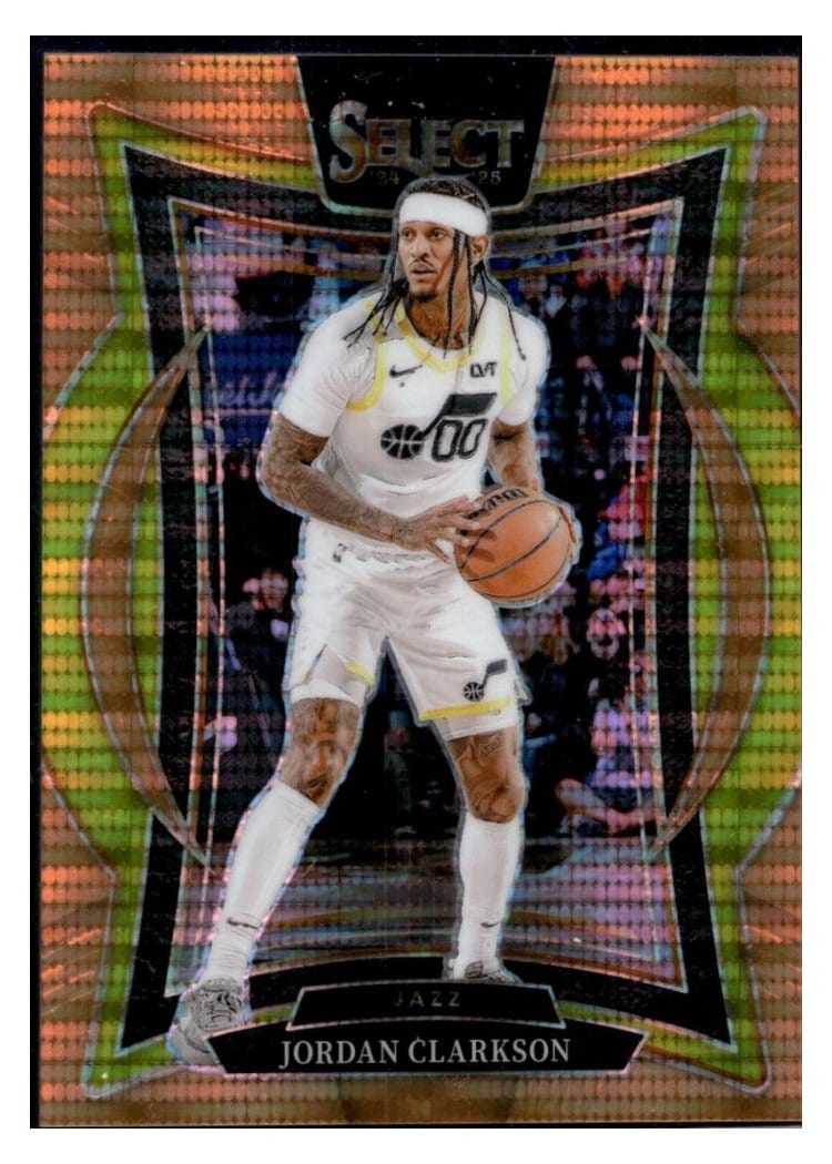 2024-25 Panini Select Base Set Jordan Clarkson #19 card