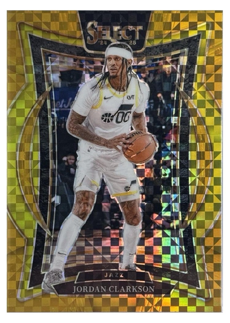2024-25 Panini Select Base Set Jordan Clarkson #19 card