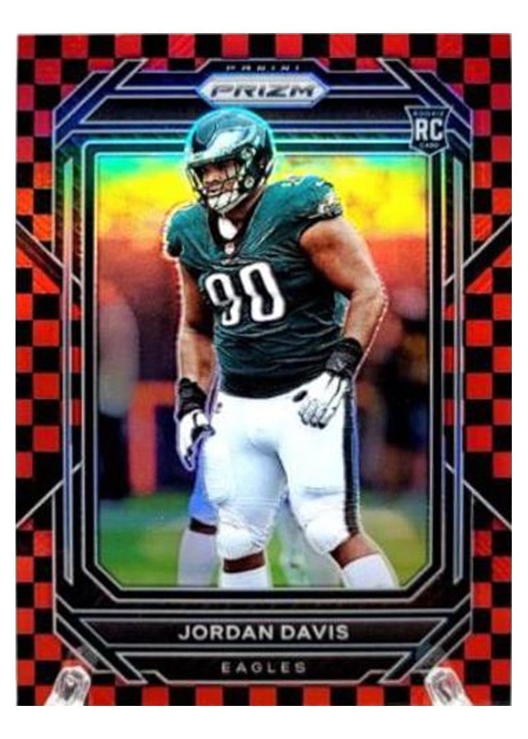 2022 Panini Prizm Base Set Jordan Davis #371 card