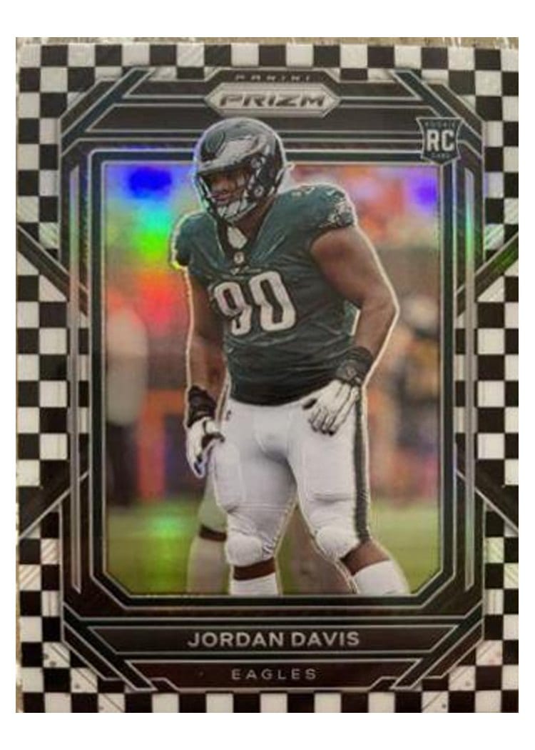 2022 Panini Prizm Base Set Jordan Davis #371 card