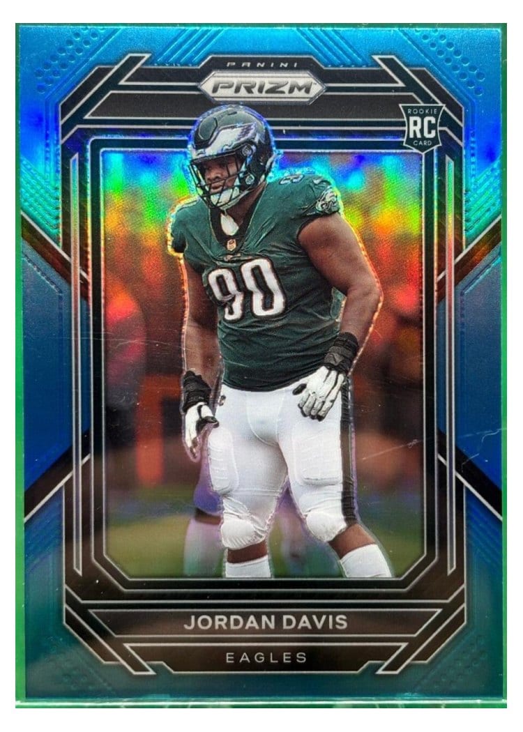 2022 Panini Prizm Base Set Jordan Davis #371 card
