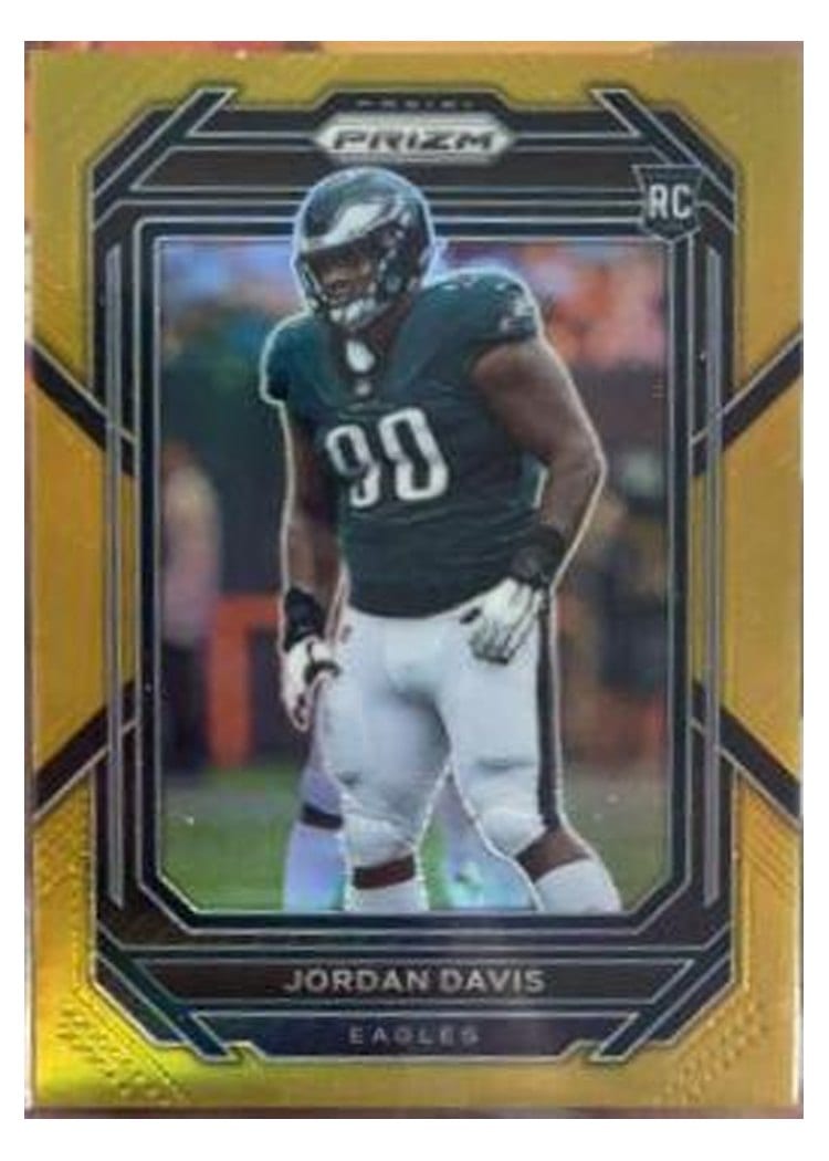 2022 Panini Prizm Base Set Jordan Davis #371 card