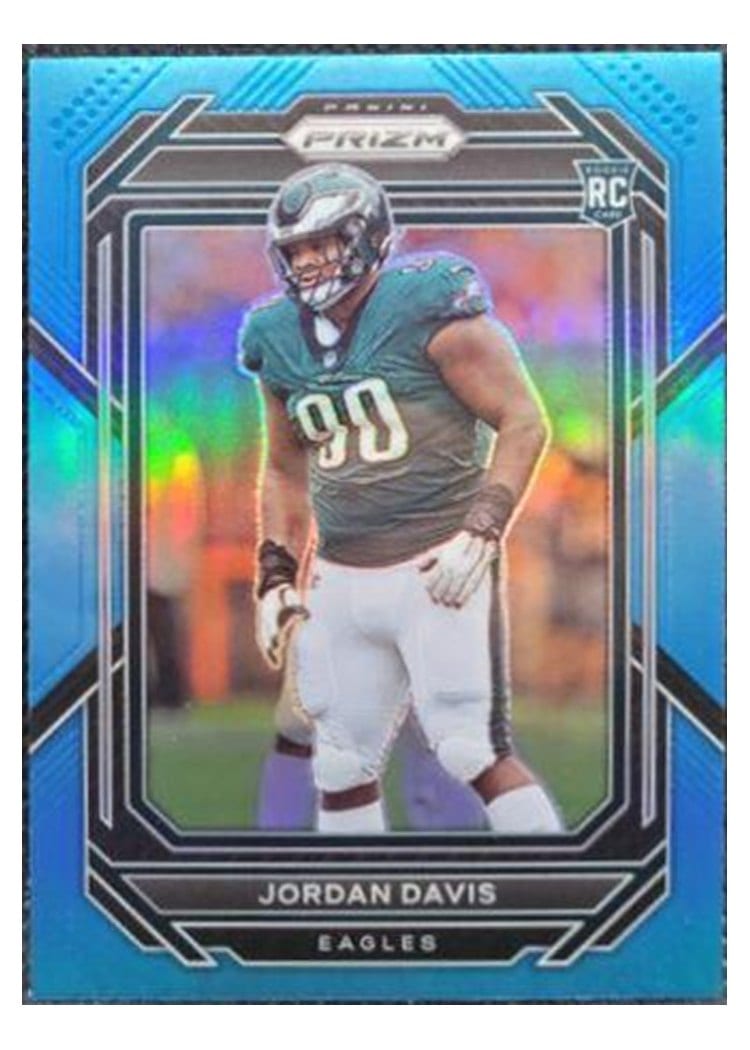 2022 Panini Prizm Base Set Jordan Davis #371 card