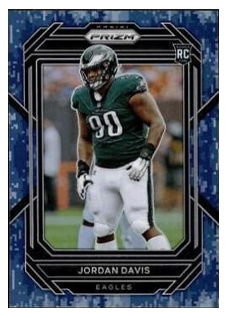 2022 Panini Prizm Base Set Jordan Davis #371 card
