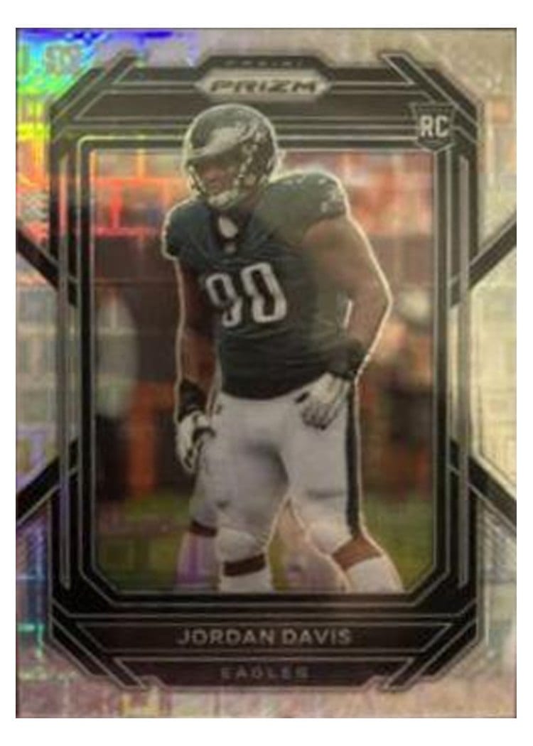 2022 Panini Prizm Base Set Jordan Davis #371 card