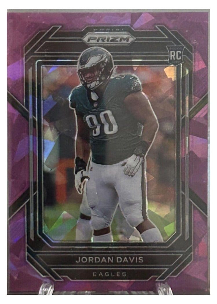 2022 Panini Prizm Base Set Jordan Davis #371 card